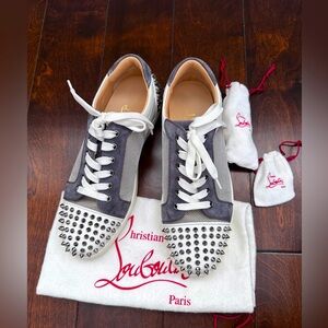Christian Louboutin men’s tennis shoes sneakers size 42 1/2